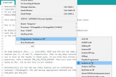 Selecteer Arduino-as-ISP