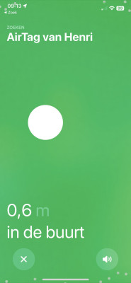 Zoeken AirTag
