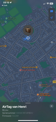 Zoeken AirTag