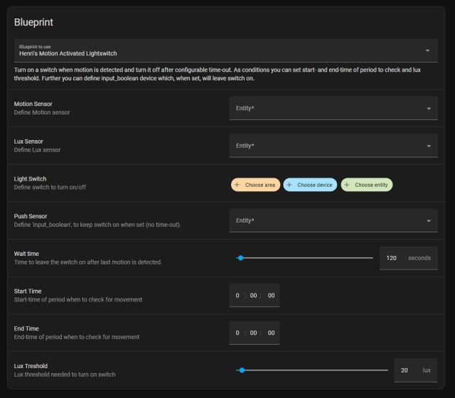 Smart-Motion Blueprint