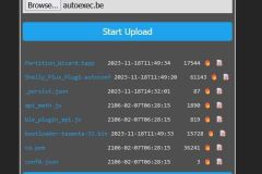Tasmota - Berry  Uploaden