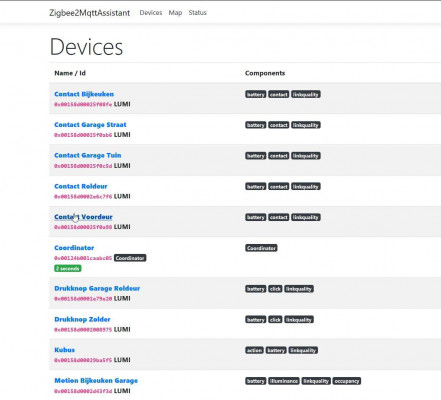 Zigbee2MqttAssistant - Zigbee Devices Overview