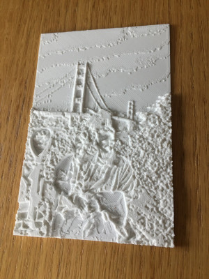 3D print van foto