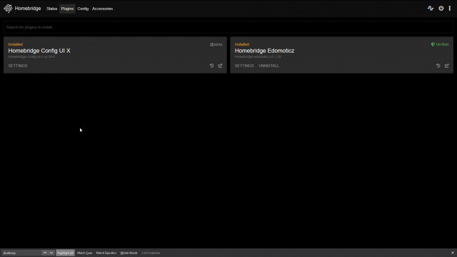 Toevoegen Domoticz aan Homebridge