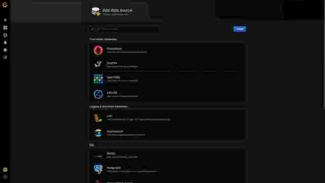 Grafana - Add Data Source