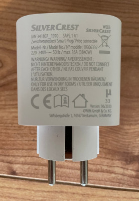 Silvercrest HG06337 tussenstekker