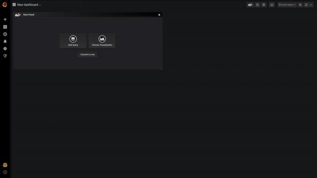 Grafana - New Dashboard