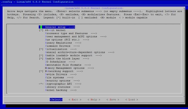 make menuconfig