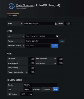 Grafana - Data Source Toevoegen