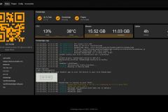 Hoofdscherm Homebridge Config UI X