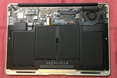 Open MacBook Air - Early 2015