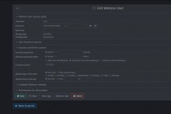 Webmin - Disable 'root' user