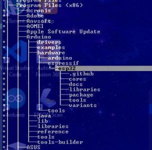 Directory Structuur Arduino IDE