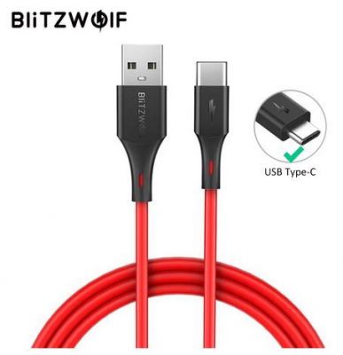 Blitzwolf 3A USB Type-C Datakabel