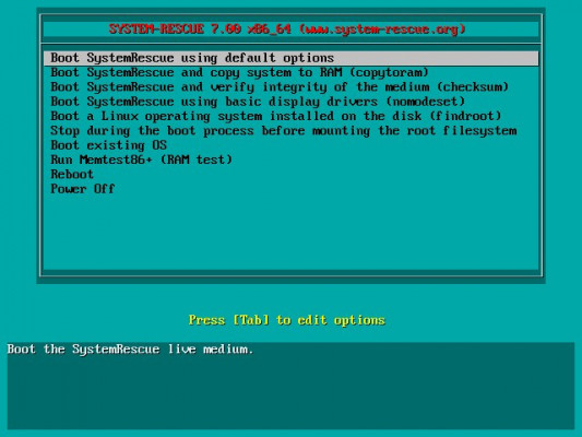 SystemRescue