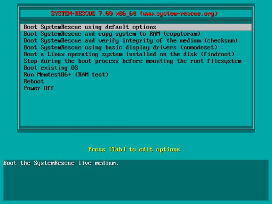 SystemRescue