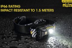 Specificaties Nitecore-NU25-Oplaadbare-Koplamp