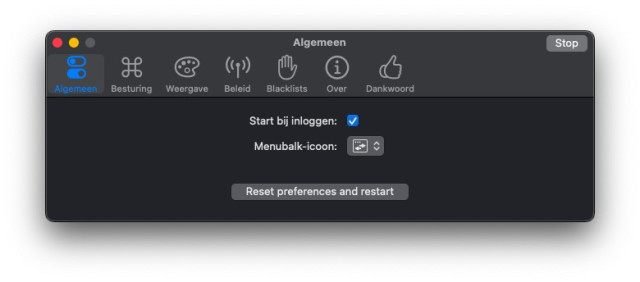 Configuratie AltTab