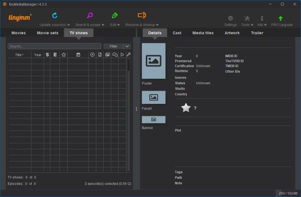 tinyMediaManager - Add Source