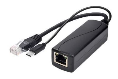 USB-C PoE Splitter USB 48V Naar 5V Power Over Ethernet 802.3af voor Raspberry-Pi