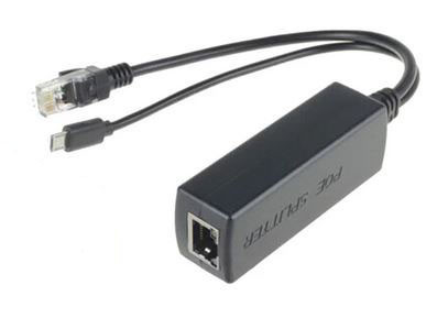 micro USB PoE Splitter USB 48V Naar 5V Power Over Ethernet 802.3af voor Raspberry-Pi