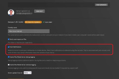 Plex Media Server - General Settings