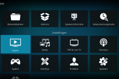LibreElec - Systeem - Speler Instellingen