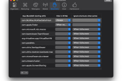 Configuratie AltTab