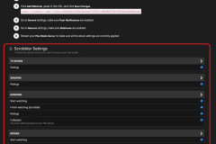 Trakt Plex Scrobbler Settings - Scrobbler Settings