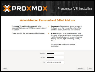 USB Installatie Proxmox VE