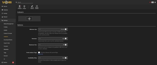 Radarr - Add Indexer