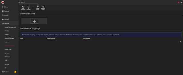 Readarr Add Download Client