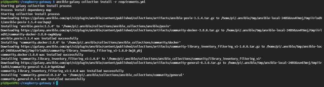 Raspberry-Gateway - Install Requirements