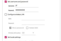 Raspberry-Pi-Imager - General Settings