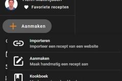 Mealie - Nieuw Recept Aanmaken