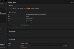 Portainer - Container Details