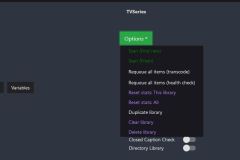 Tdarr - Libraries - Options