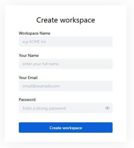 Dockmost - Create workspace