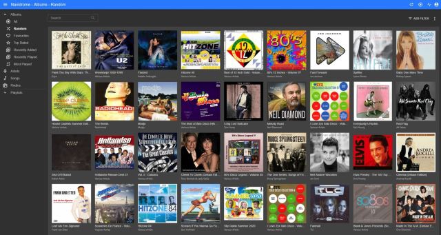 Navidrome - Random Albums