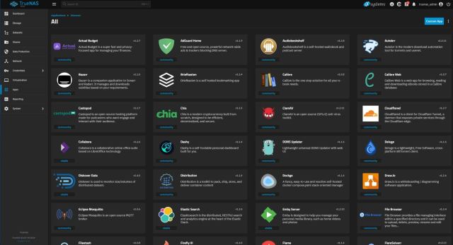 TrueNAS SCALE - Apps