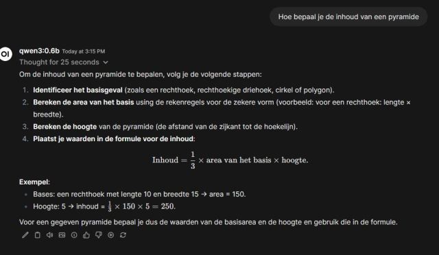 Open-WebUI - Gebruik