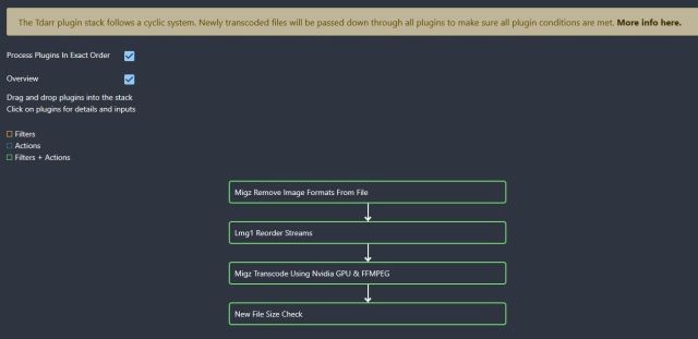 TDarr Transcode Options