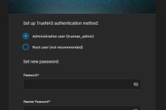 TrueNAS SCALE - Set-up TRUENAS authentication method