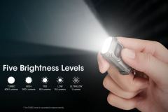 Nitecore Tini3 - Brightness Levels