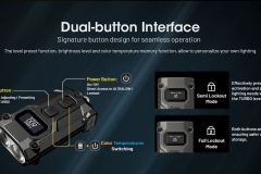 Nitecore Tini3 - Buttons