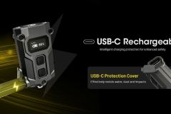 Nitecore Tini3 USB-C opladen