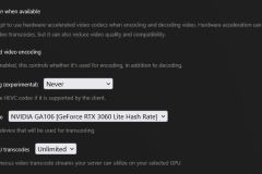 Plex - Transcoding