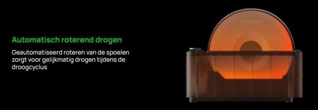 AMS Pro 2 - Automatisch roterend drogen