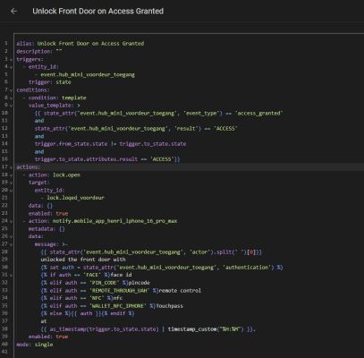 Home-Assistant-Automation-Unifi-Door-Access