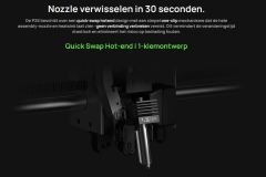 Bambu P2S Nozzle verwisselen